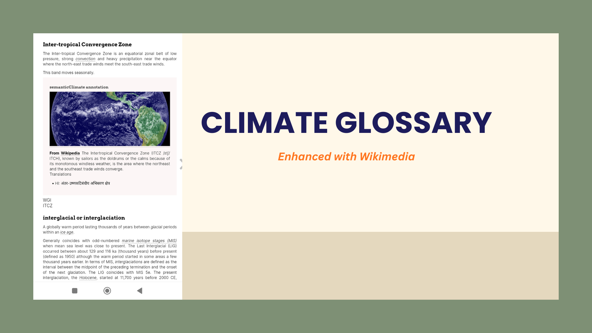 IPCC Glossary