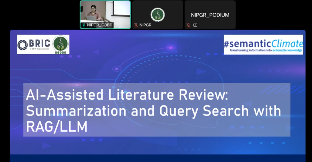 Summarization of PDF content